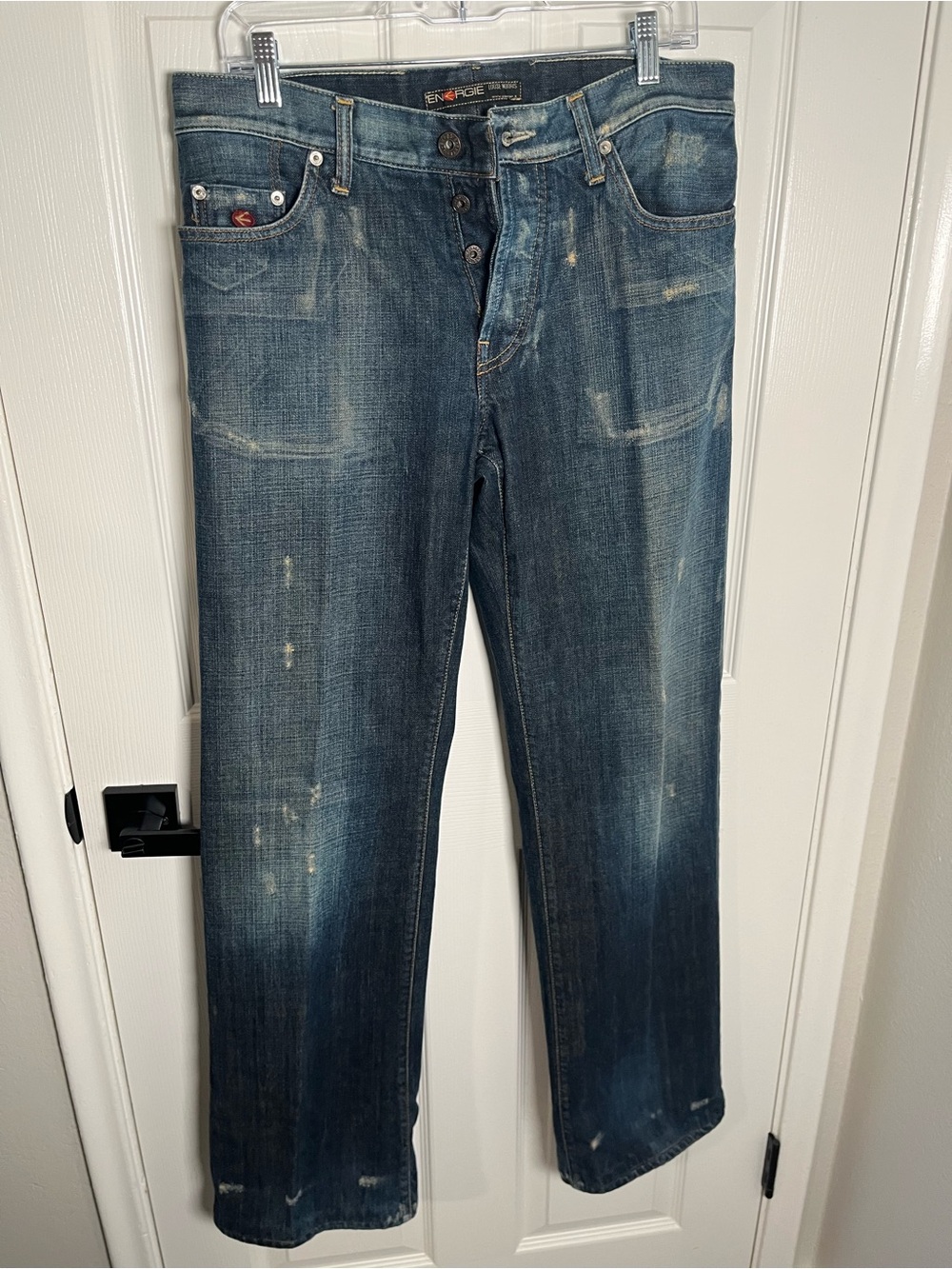 Vintage Men's ENERGIE ‘Loose Morris’ jeans - Wide bottom-Made Italy - worn once. - Picture 3 of 12